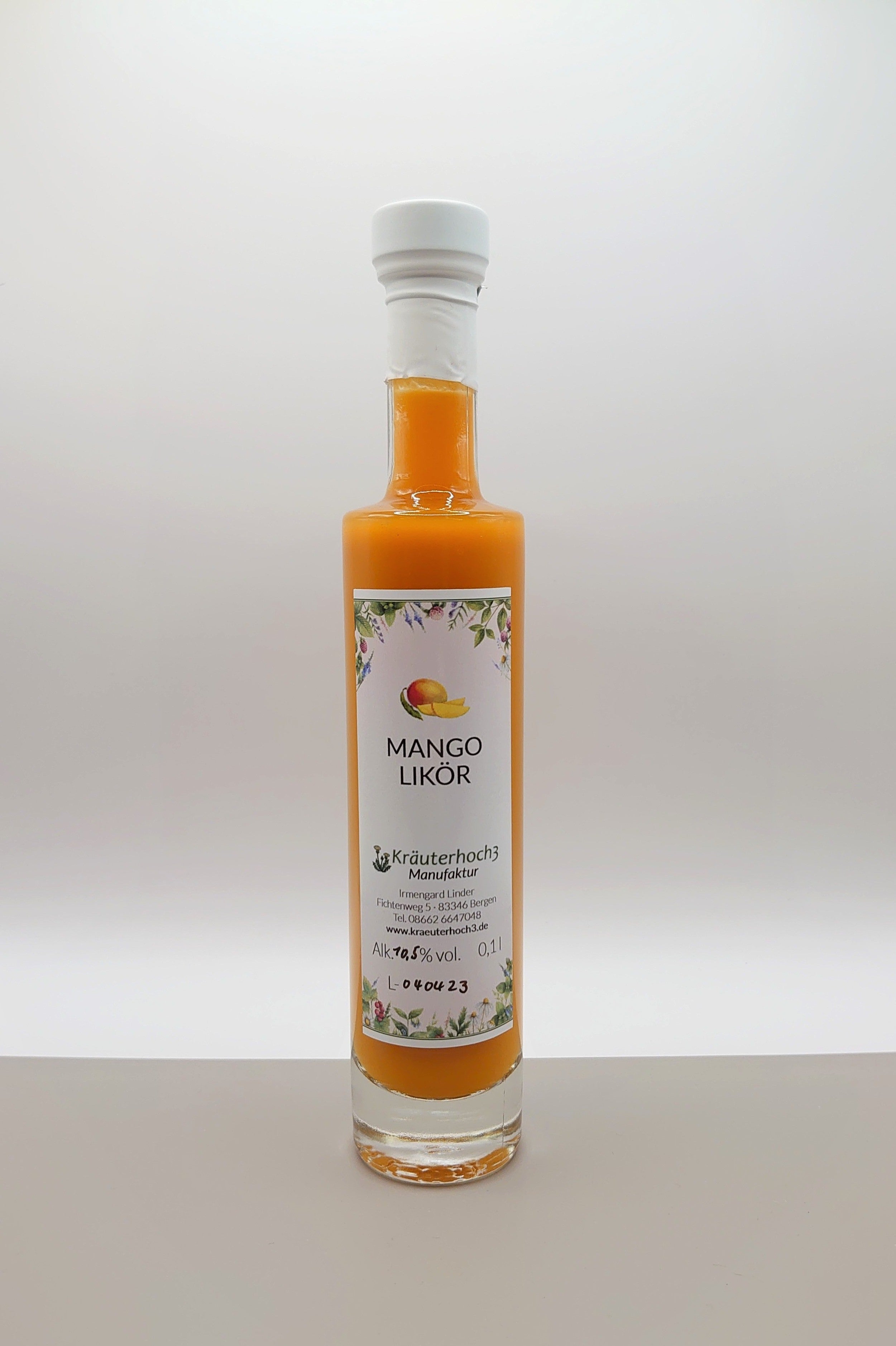 Mango Likör – Kräuterhoch3 Mango Likör – Kräuterhoch3
